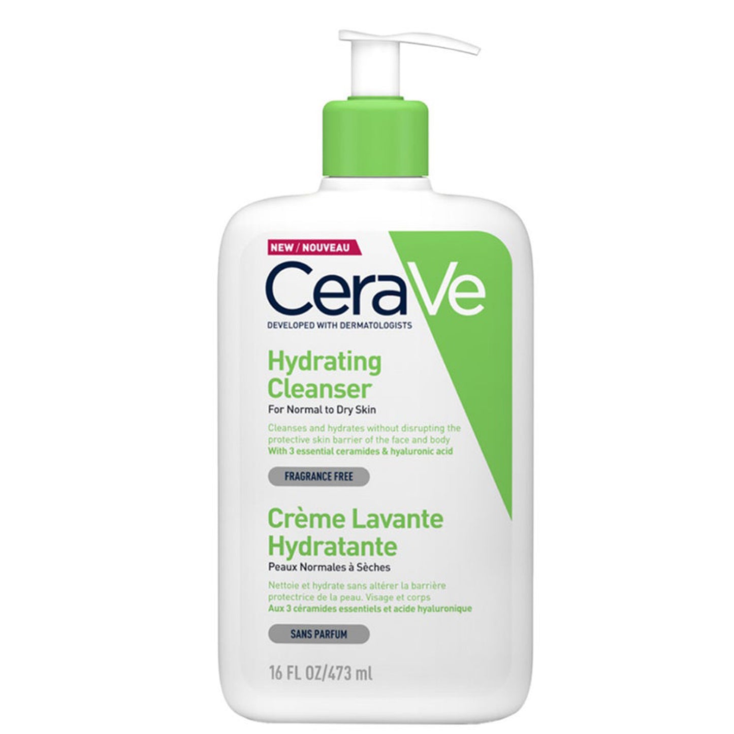 CeraVe Hydrating Cleanser For Normal To Dry Skin With Hyaluronic Acid 236ml