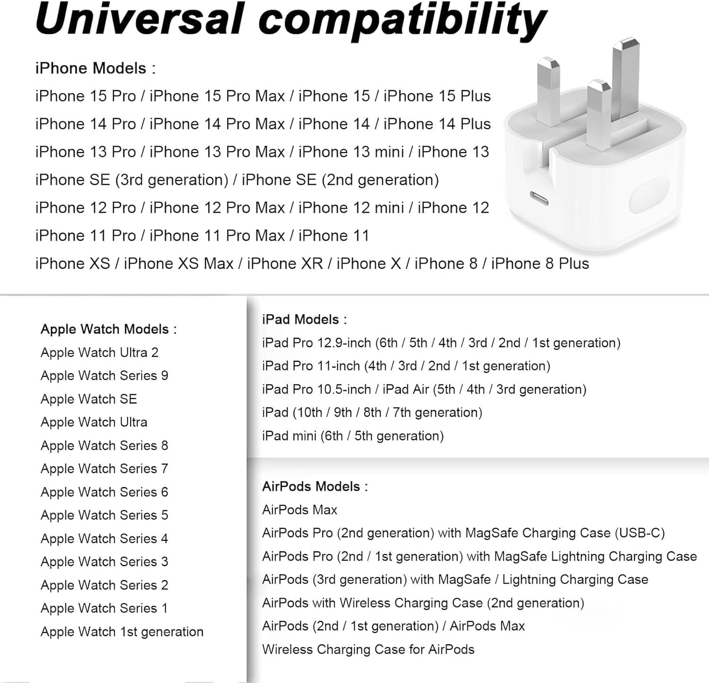 Apple 20W USB-C Power Adapter