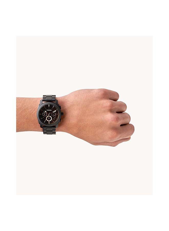 FOSSIL Men's Stainless Steel Analog Watch FS4682 - 42 mm - Black