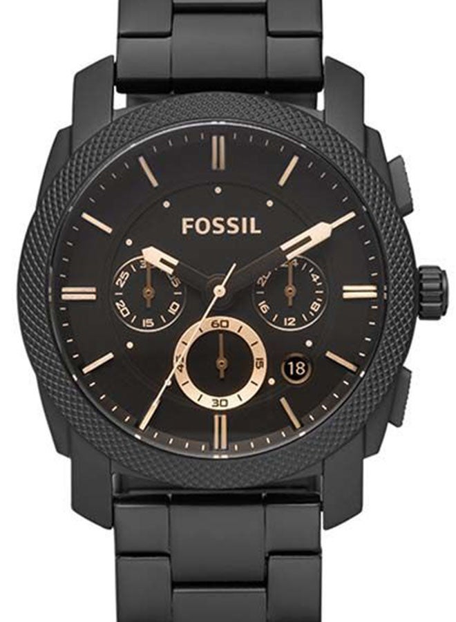 FOSSIL Men's Stainless Steel Analog Watch FS4682 - 42 mm - Black
