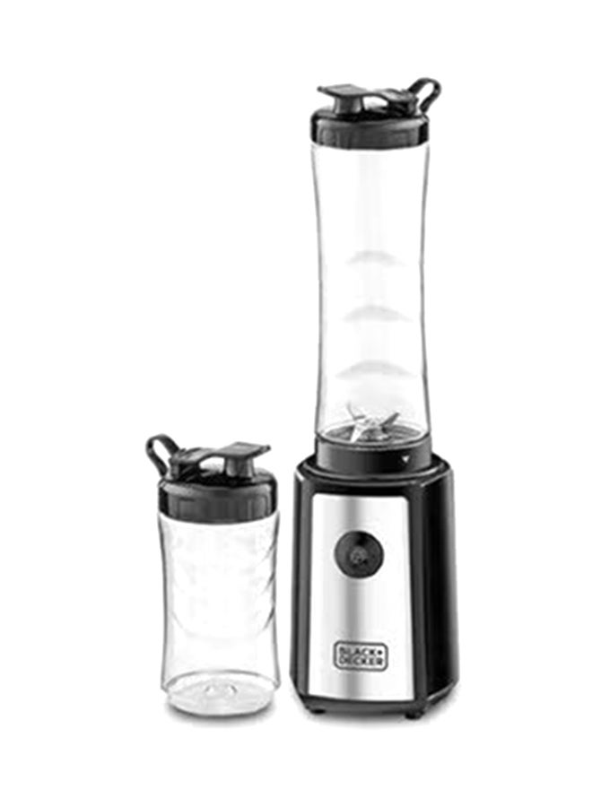 BLACK + DECKER Sports Blender/Smoothie Maker, 6-Piece Set with 500ml & 300ml BPA-Free Sports Bottles,
