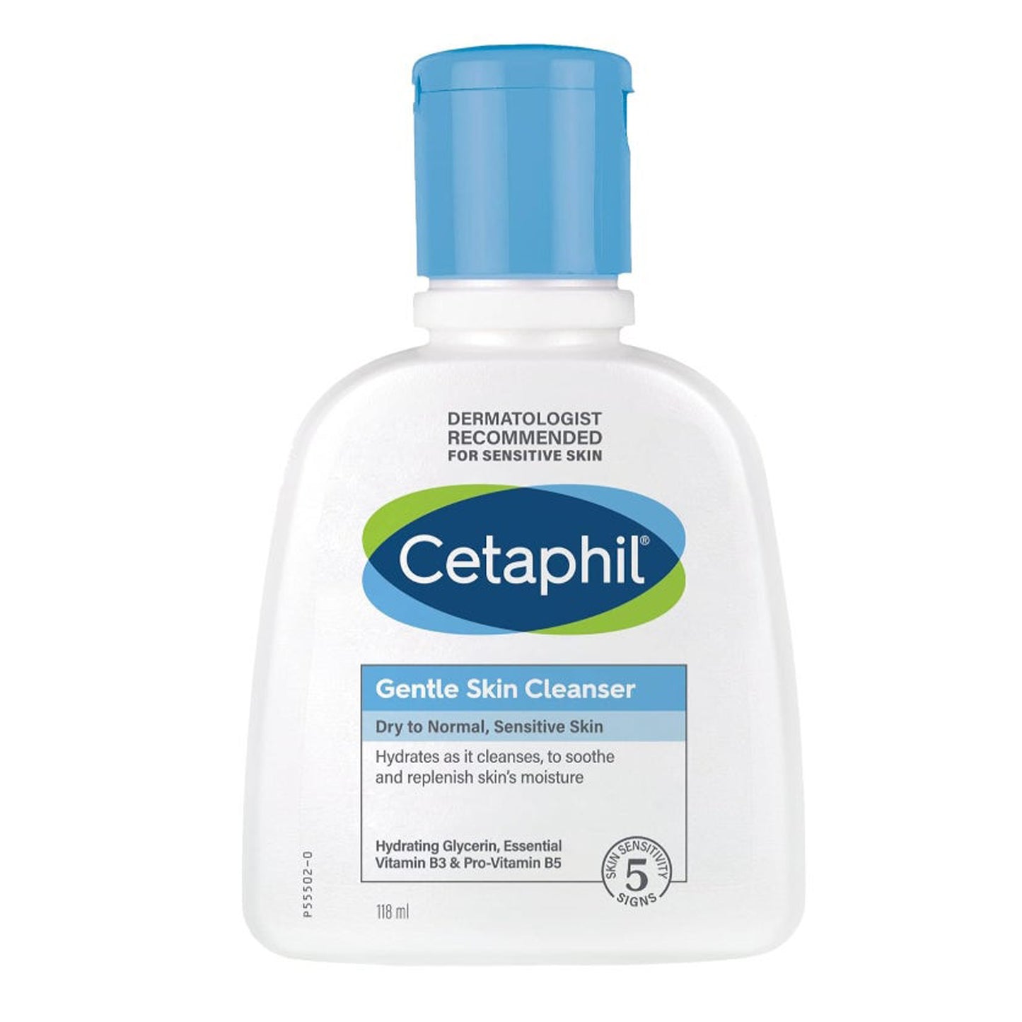 Cetaphil Gentle Skin Cleanser, Face And Body Wash For Men And Women, Dry To Normal And Sensitive Skin, Unscented 500ml