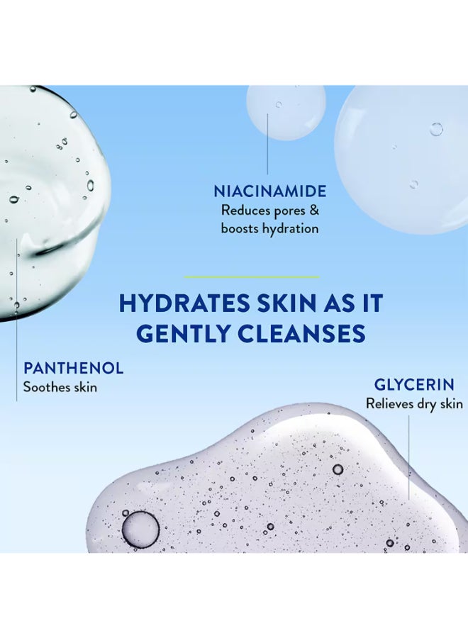 Cetaphil Gentle Skin Cleanser, Face And Body Wash For Men And Women, Dry To Normal And Sensitive Skin, Unscented 500ml