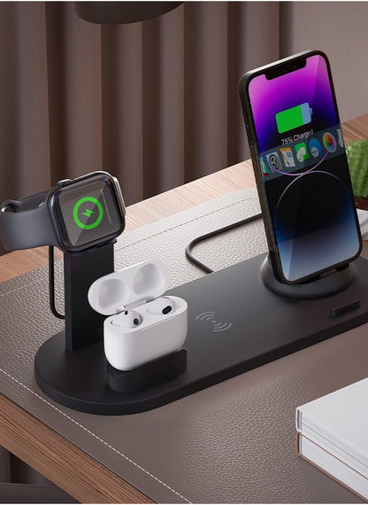 Spa Luxetique 15W Qi Fast Wireless Charging Stand with Adaptive Light