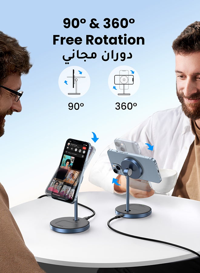 Ugreen 2-in-1 Magsafe Wireless Charging Stand for iPhone & AirPods