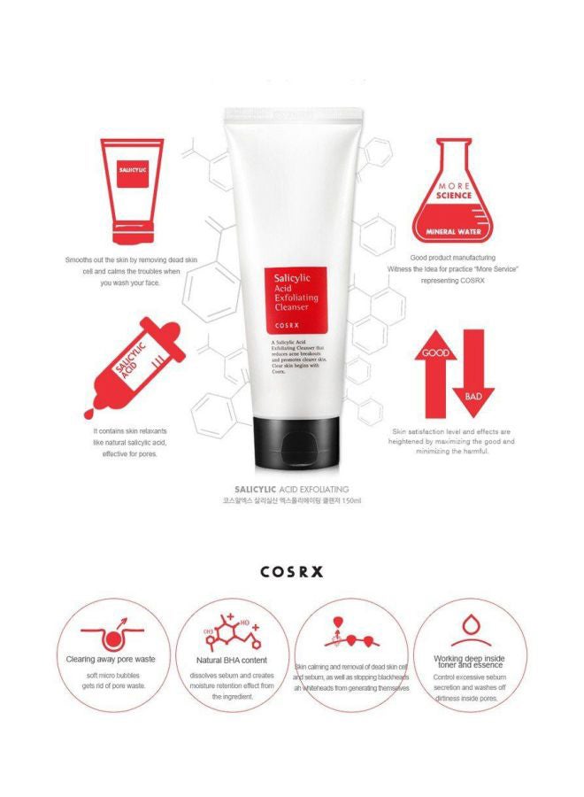 Cosrx  Salicylic Acid Daily Gentle Cleanser 150ml
