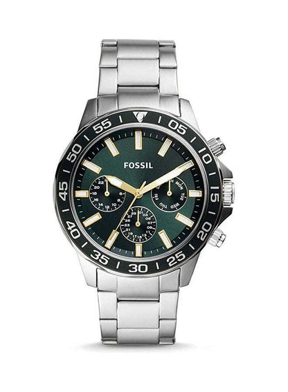 Men's Stainless Steel Chronograph Wrist Watch BQ2492 - 45 mm - Green (Copy) (Copy)