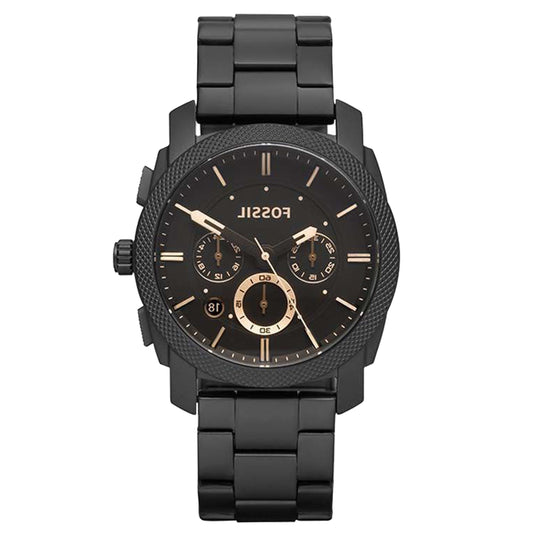 FOSSIL Men's Stainless Steel Analog Watch FS4682 - 42 mm - Black